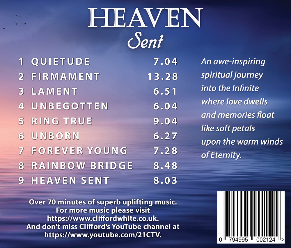 Heaven Sent by Clifford White - Inlay