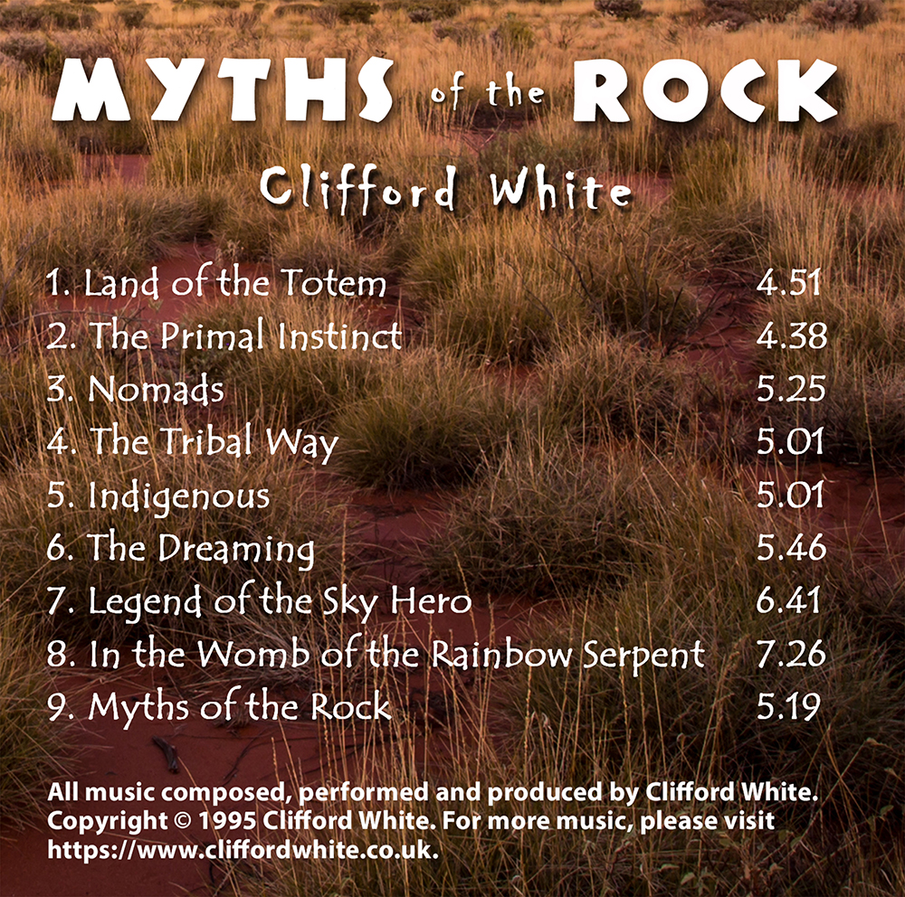 Myths of the Rock by Clifford White - Booklet
